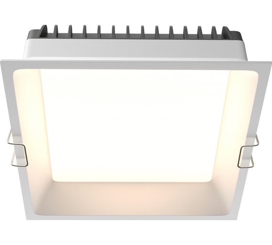 Изображение товара Встраиваемый светильник MAYTONI okno led 24w алюминий и пластик белый DL056-24W3-4-6K-W