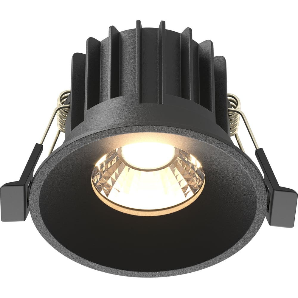 Изображение товара Встраиваемый светильник MAYTONI round LED 12W черный