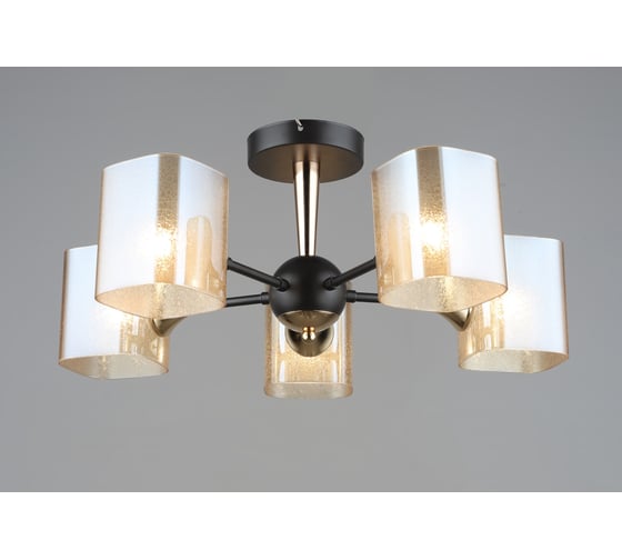 Изображение товара Потолочная люстра Мелодия Света SL9544-5 CF+GD 000066021