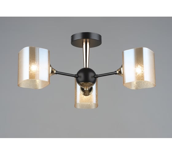 Изображение товара Потолочная люстра Мелодия Света SL9544-3 CF+GD 000066020