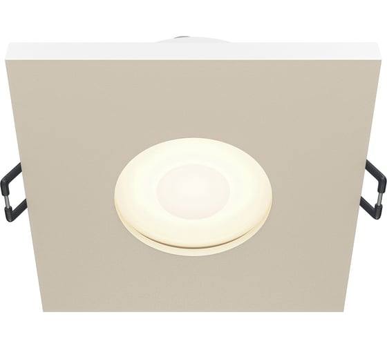 Изображение товара Встраиваемый светильник MAYTONI stark 1хgu10x50w алюминий белый DL083-01-GU10-SQ-W