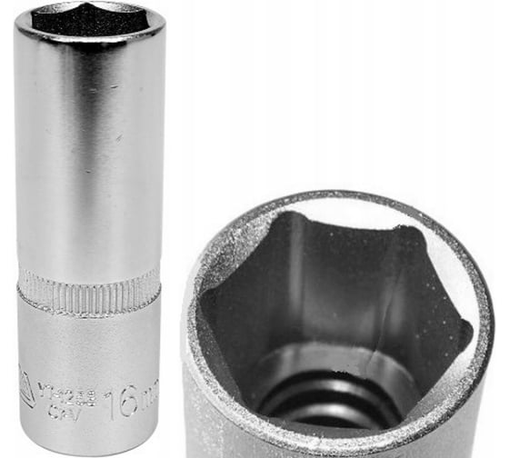 Изображение товара Свечная головка YATO 1/2 16мм YT-1253 37151253 228 1