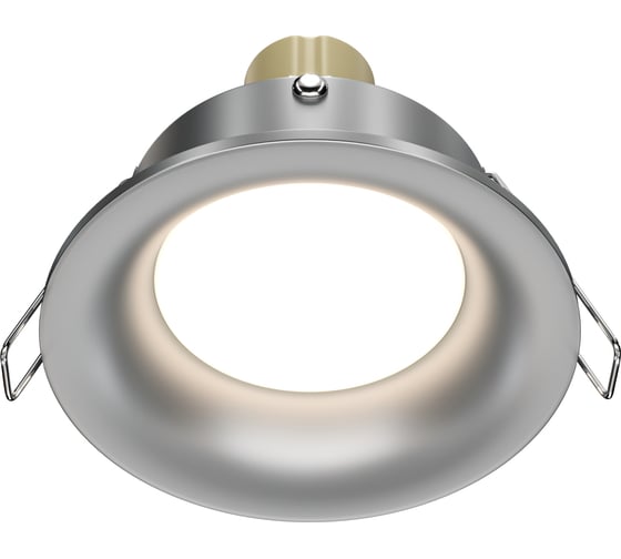 Изображение товара Встраиваемый светильник MAYTONI slim 1хgu10x50w алюминий серебро DL027-2-01-S