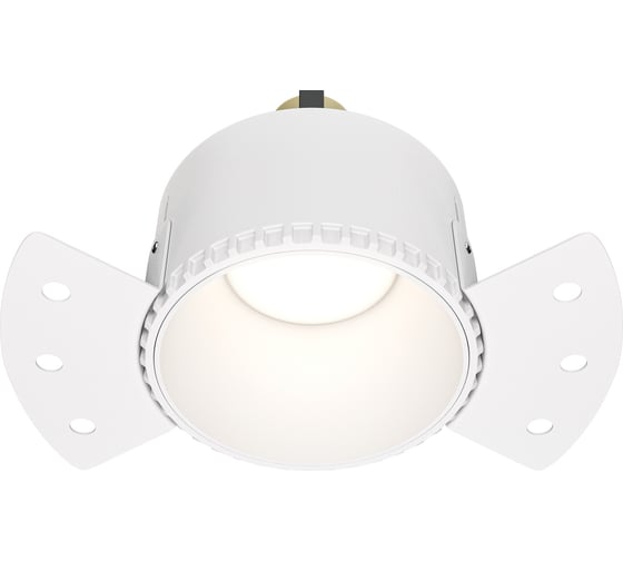 Изображение товара Встраиваемый светильник MAYTONI share 1хgu10x20w алюминий и пластик белый DL051-01-GU10-RD-W