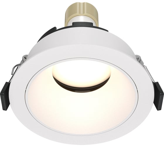 Изображение товара Встраиваемый светильник MAYTONI share 1хgu10x10w алюминий белый DL051-U-1W