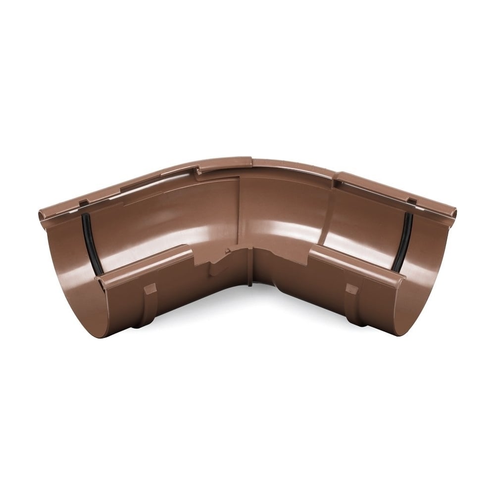 Изображение товара Угловой внешний элемент BRYZA 125 мм коричневый регулируемый