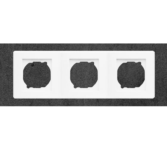 Изображение товара Рамка 3-я Metronex Electric Palermo FRM030301BEL