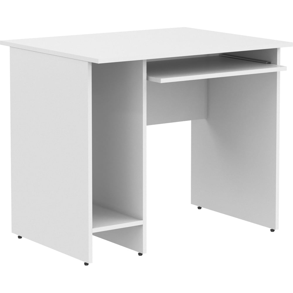 Изображение товара Компьютерный стол SKYLAND ск-1 белый практичный классический дизайн