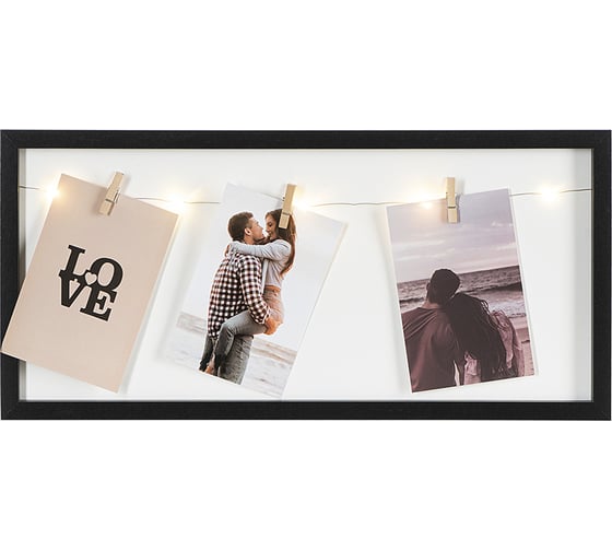 Изображение товара Рамка для фотографий с подсветкой Bergenson Bjorn Everyday 23x49 см, черная BB0000516