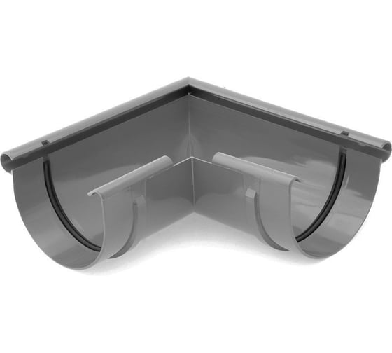 Изображение товара Угловой внешний элемент BRYZA 125 мм, графит 62-064