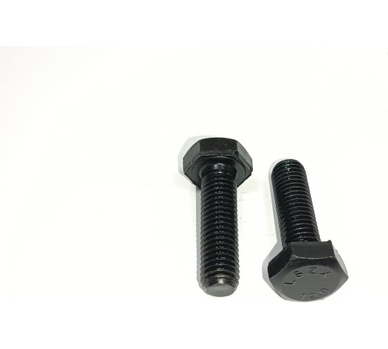 Изображение товара Болт Море-Метизов DIN 933 класс прочности 12.9, оксид, M6x50 мм, 10 шт BOLT93365010M