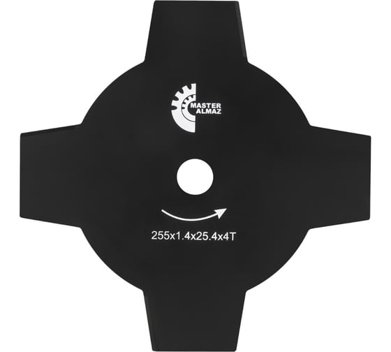 Изображение товара Нож для триммера (4 лезвия; 255х25.4х1.4 мм) МастерАлмаз 10505254