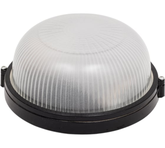 Изображение товара Светильник для ламп накаливания и компактных люминесцентных ламп LightStandart Round WP 60 00 02 IP54, круглый, 60Вт, черный (НБП 03-60-001 УХЛ1 ) IT8191