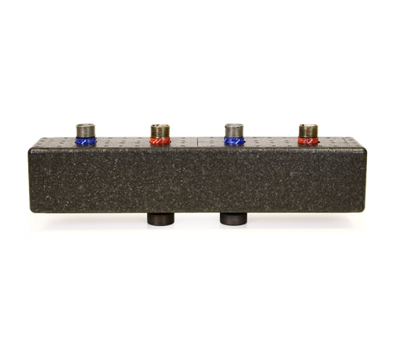 Изображение товара Коллектор на 2 контура в теплоизоляции Uni-Fitt 435Z4102