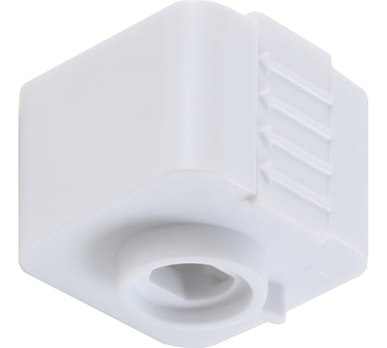 Изображение товара Адаптер для однофазного шинопровода Crystal lux clt 0.212 CLT 0.212 03 WH