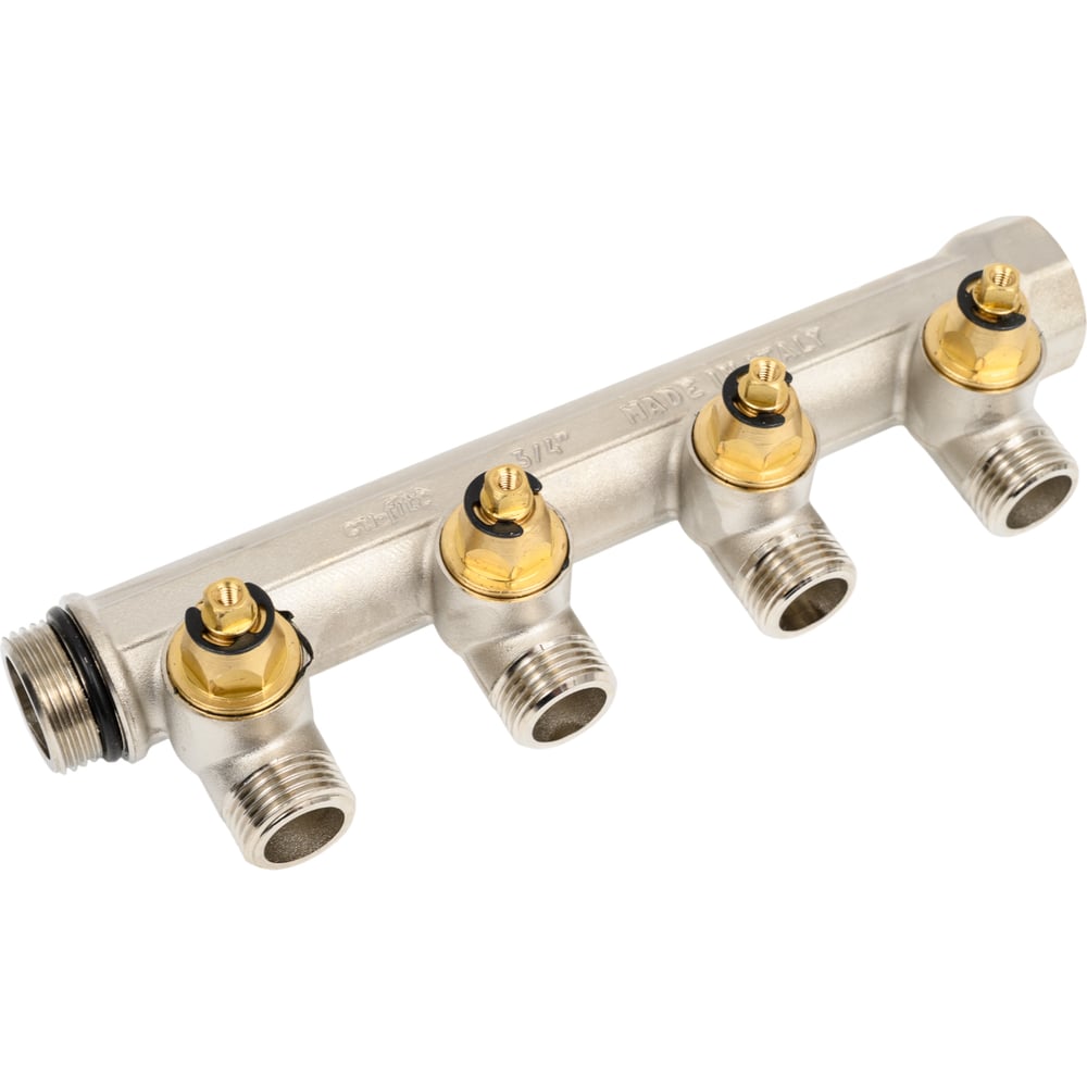 Изображение товара Коллектор Uni-Fitt НВ 3/4' 4х1/2' для систем водоснабжения