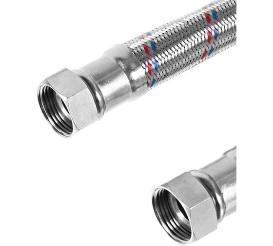 Изображение товара Гибкая подводка PROFLINE "Гигант" 100 см, нержавеющая сталь, 1" вв УТ-00022743