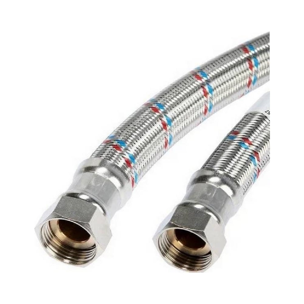 Изображение товара Гибкая подводка PROFLINE Гигант 50 см нержавеющая сталь для водопровода