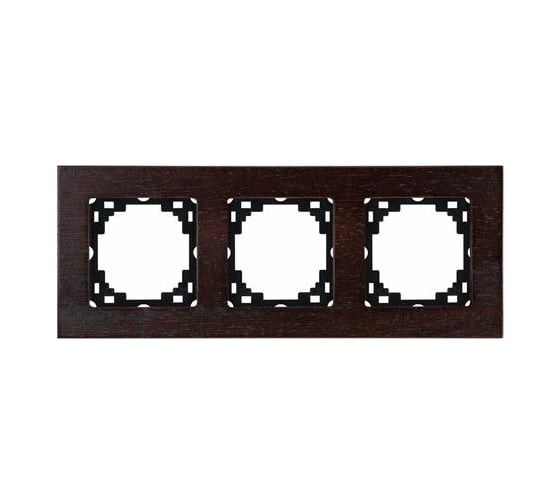 Изображение товара Рамка Nilson Selene 3-ая дерево венге 23WE0093