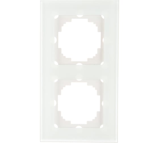 Изображение товара Рамка Nilson Selene 2-ая стекло белый 23WH0092