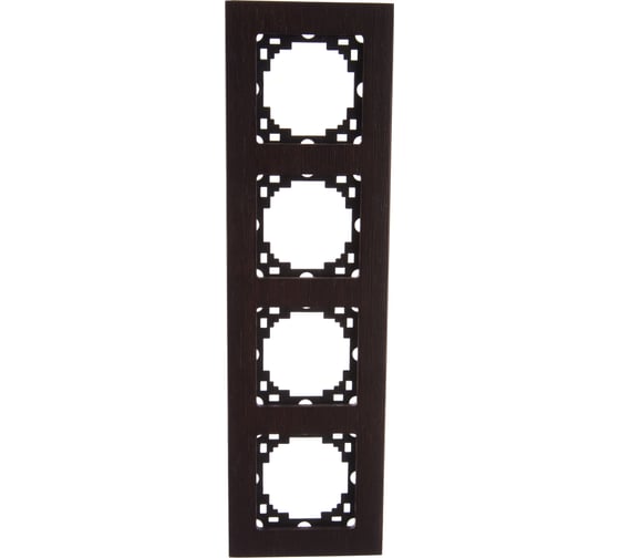 Изображение товара Рамка Nilson Selene 4-ая дерево венге 23WE0094