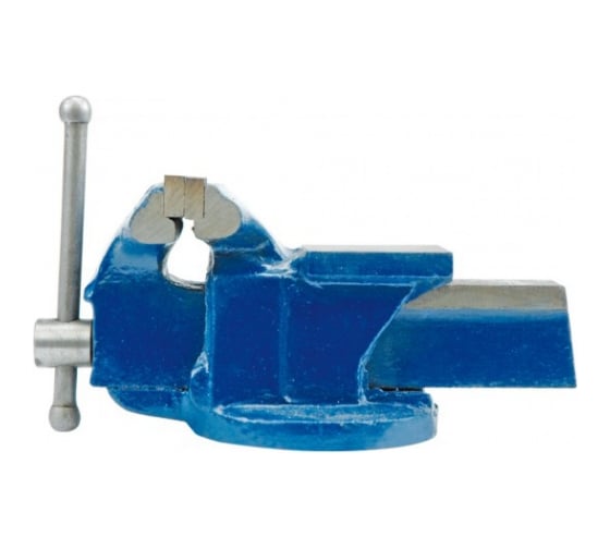 Изображение товара Слесарные тиски VOREL 100мм, неповоротные с наковальней 36032