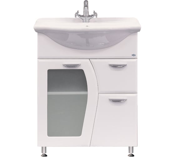 Изображение товара Тумба с раковиной Misty дрея 65 1 ящик СО000000130