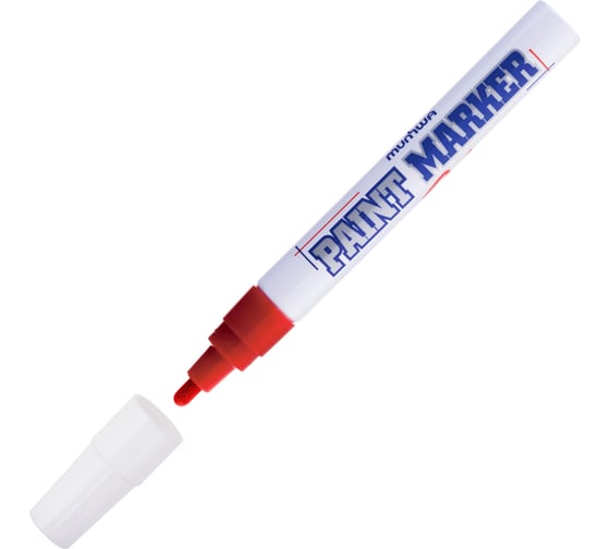 Изображение товара Маркер-краска Munhwa, красный, линия 4 мм. тов-117807