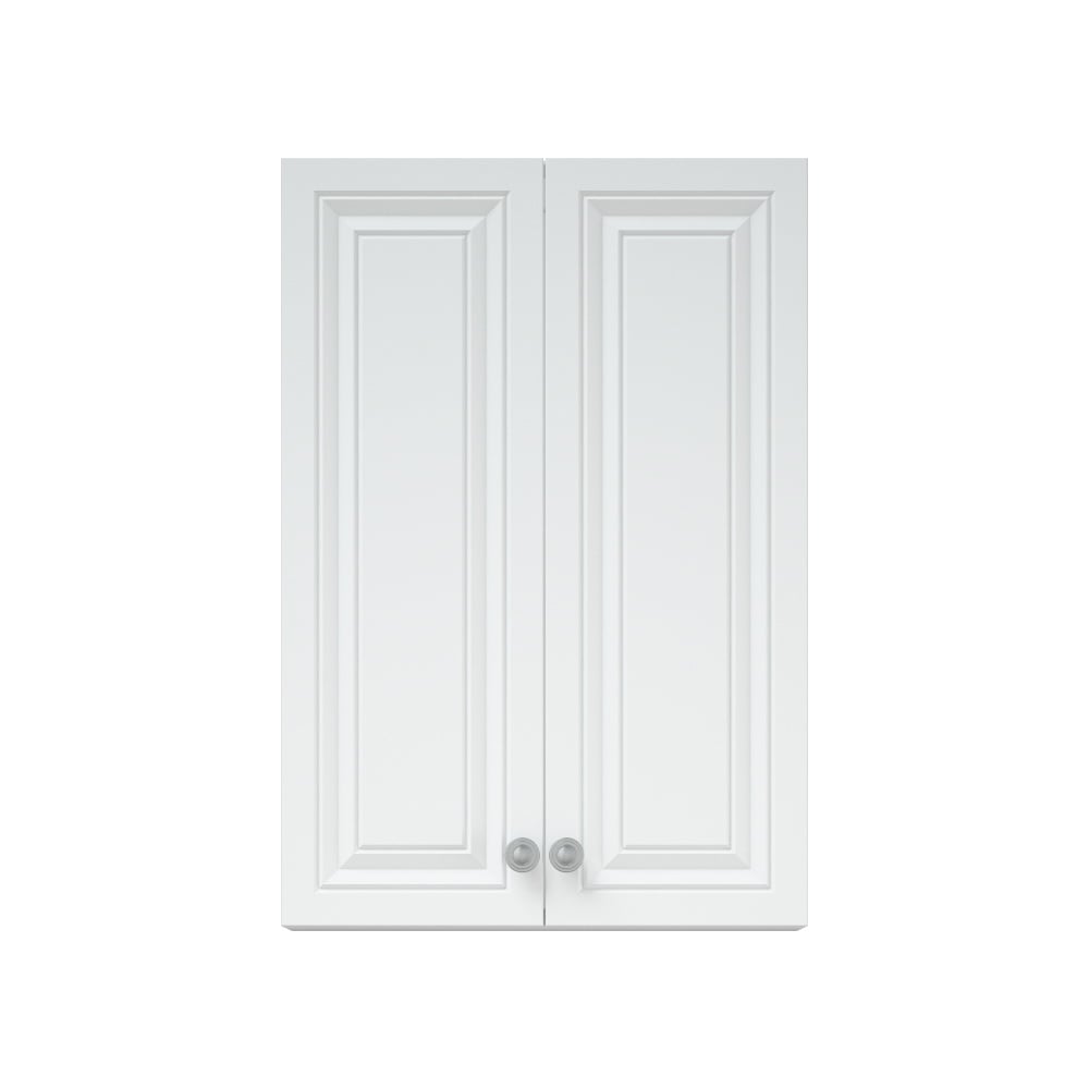 Изображение товара Подвесной шкаф Corozo Леон 50 современный белый с двумя дверями