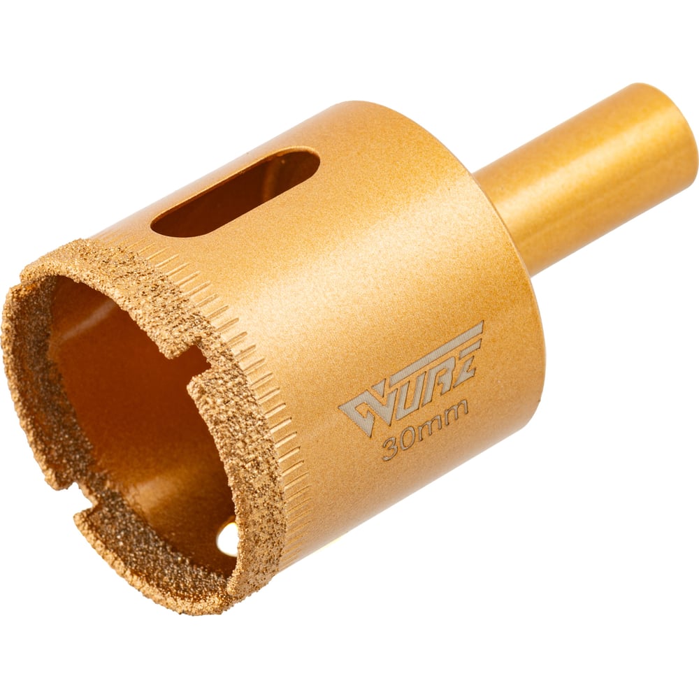 Изображение товара Коронка алмазная по керамике и стеклу 32 мм WURZ 91032 для точного сверлення