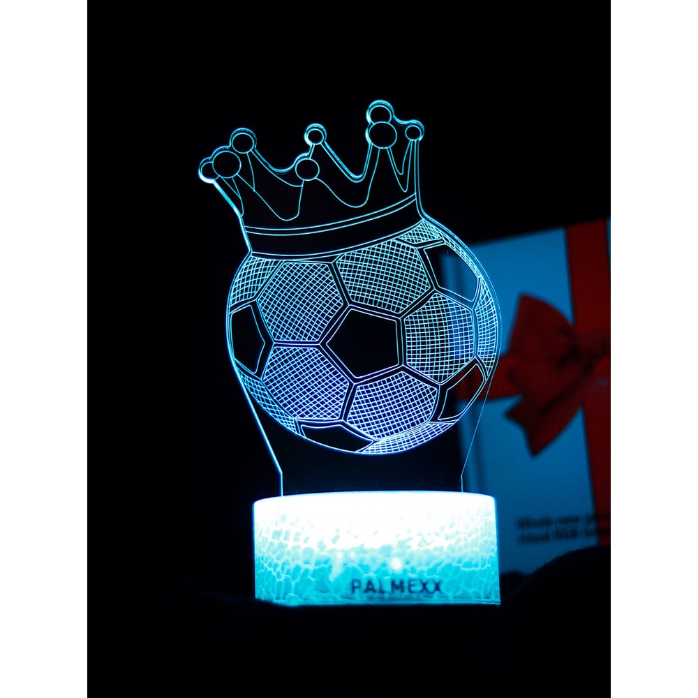 Изображение товара Светодиодный ночник 3d светильник PALMEXX led rgb 7 цветов (мяч) PX/LAMP-034