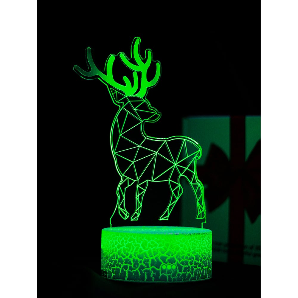 Изображение товара Светодиодный ночник PALMEXX LED RGB 7 цветов оленя PX/LAMP-025