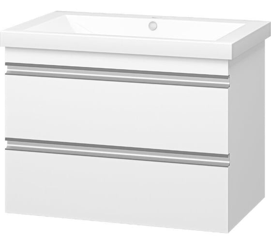 Изображение товара Тумба с раковиной Misty ингрид 90, подвесная, с 2 ящиками УТ000015042