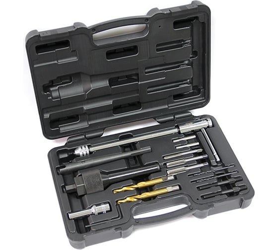 Изображение товара Набор для обслуживания колодцев свечей накаливания МАСТАК 16 предметов, кейс 103-12016C