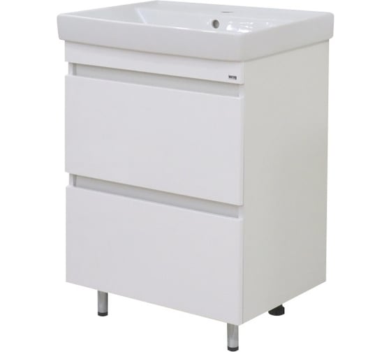 Изображение товара Тумба с раковиной Misty енисей 50 с 2 ящиками УТ000009446