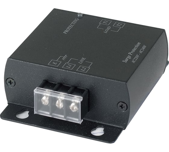 Изображение товара Устройство грозозащиты цепи питания SC&T SP001P-AC220 220V-240V одноканальное sct0631