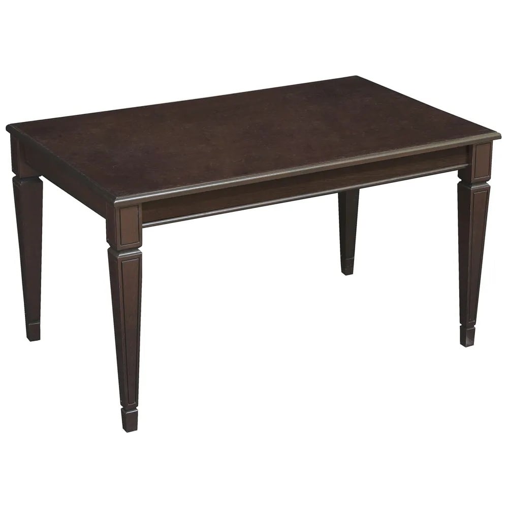 Изображение товара Журнальный стол Мебелик Васко В 81 темно-коричневый/патина