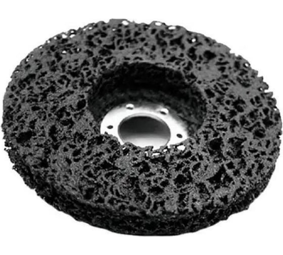 Изображение товара Диск коралловый зачистной для снятия ржавчины, краски на УШМ черный, 125 мм Vitatools C-125-P46-B