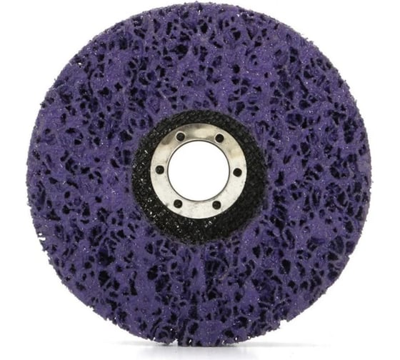 Изображение товара Диск коралловый зачистной для снятия ржавчины, краски на УШМ 150 мм, P46, фиолетовый, 5 шт Vitatools C-150-P46-5