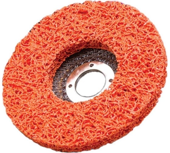 Изображение товара Диск коралловый зачистной для снятия ржавчины, краски на УШМ 150 мм, P46, оранжевый, 5 шт Vitatools C-150-P46-OR-5