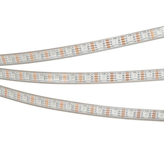 Изображение товара Светодиодная герметичная лента Arlight SPI-P-B60-12mm 5V RGB-PX1-BPT, бегу 5м 041167