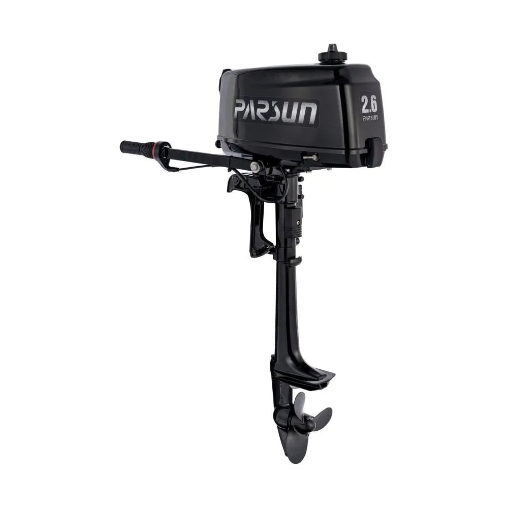 Изображение товара Подвесной лодочный мотор Parsun T2.6CBMS 2.6 л.с. водяное охлаждение легкий компактный