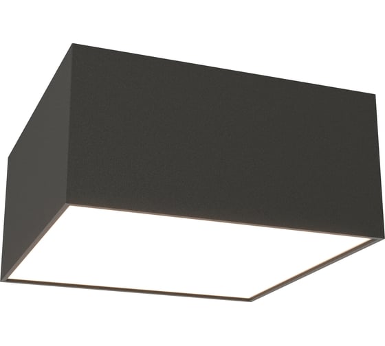 Изображение товара Потолочный светильник MAYTONI zon led 12w алюминий черный C032CL-12W3K-SQ-B