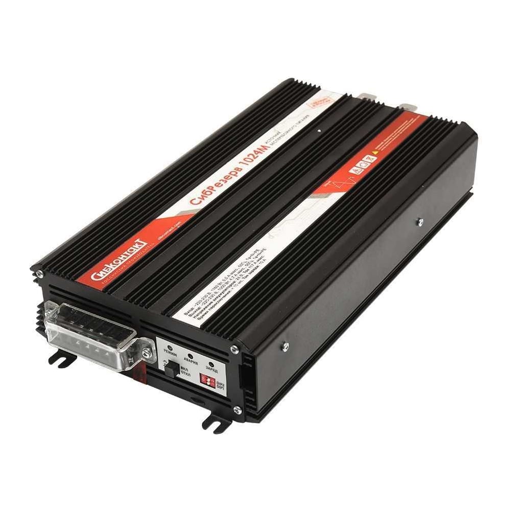 Изображение товара Универсальный источник бесперебойного питания СИБКОНТАКТ ИБПС СибРезерв 1024М 1000Вт