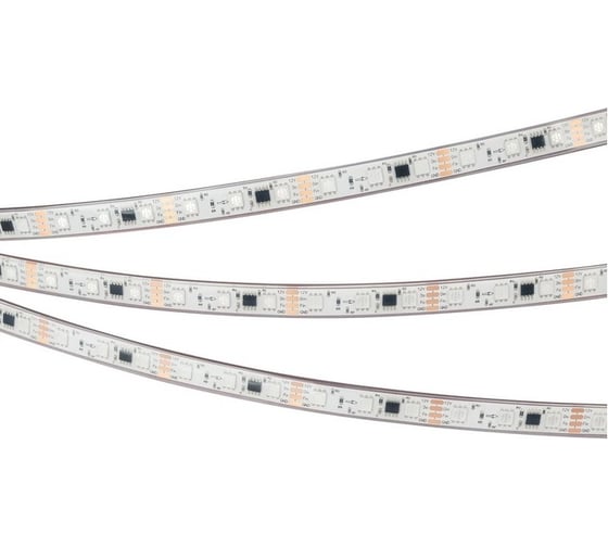 Изображение товара Светодиодная герметичная лента Arlight SPI-PFS-B60-12mm 12V RGB-PX3-BPT , б 5м 039177
