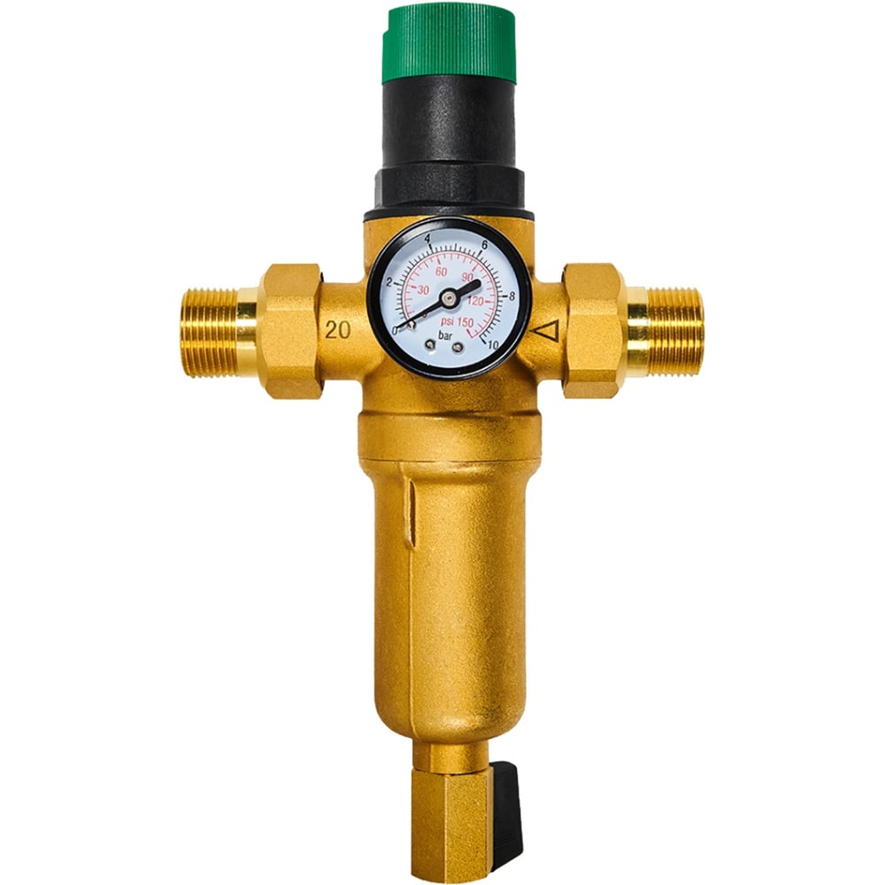 Изображение товара Фильтр с регулятором давления самопромывной XK для горячей воды DN20 FR06-3/4H