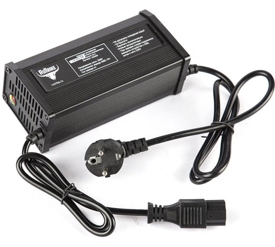 Изображение товара Зарядное интеллектуальное устройство Rutrike для LiFePo4 аккумуляторов 60V32AH (5А) 023999