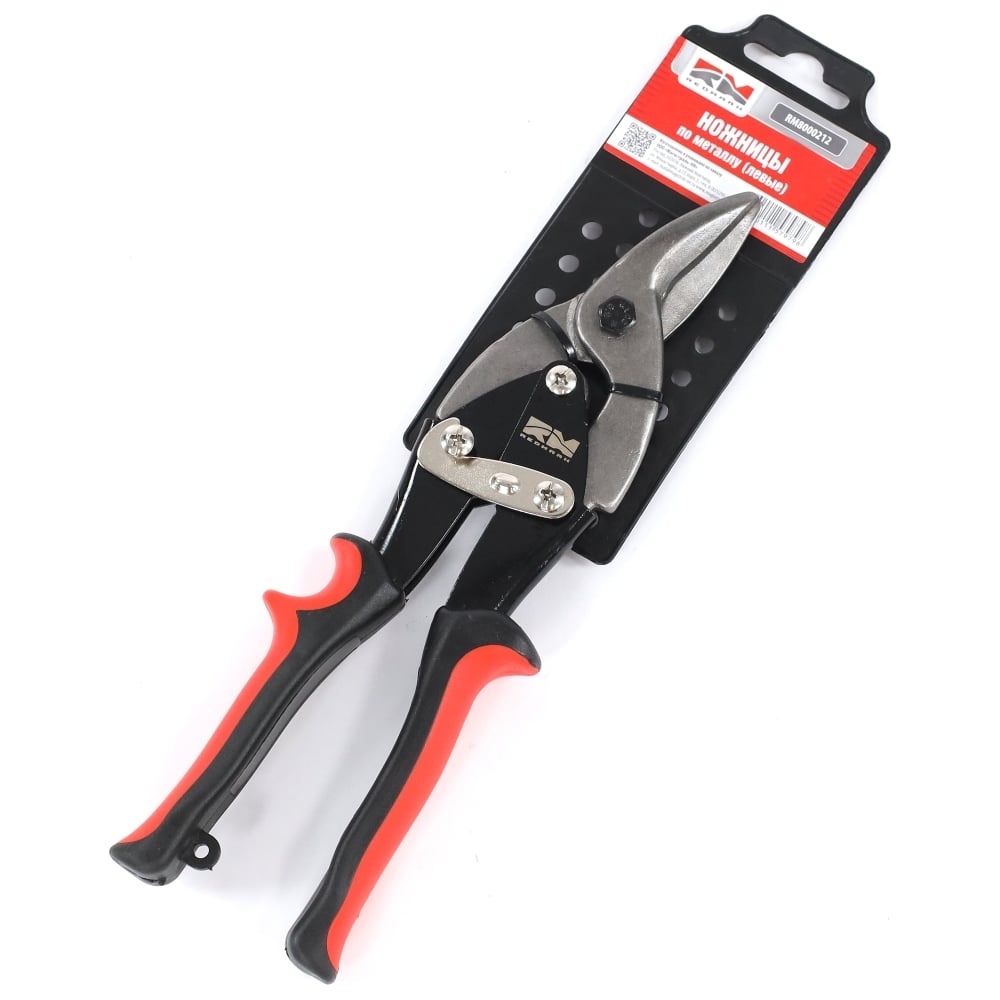 Изображение товара Ножницы по металлу REDMARK левые RM8000212 профессиональные инструмент для резки металла
