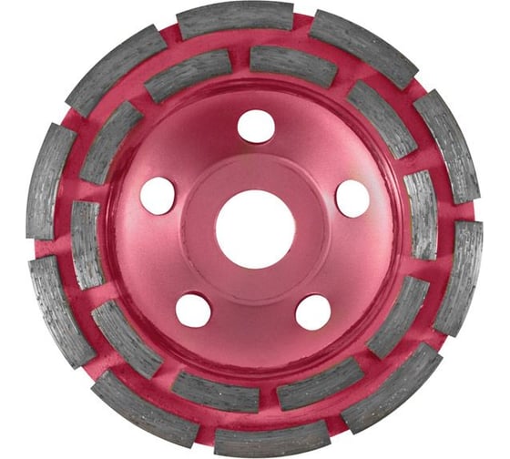 Изображение товара Диск шлифовальный алмазный Курс 125x22,2 мм для УШМ двухрядный 39515