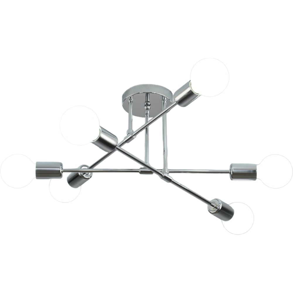 Изображение товара Люстра Балтийский светлячок 6 рожков серебрянная LP-10003 стильная светильник для интерьера